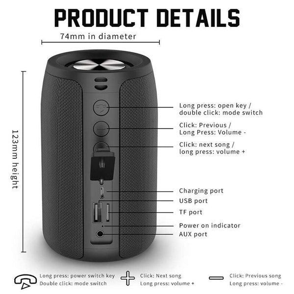BlastMaster Bluetooth Speaker